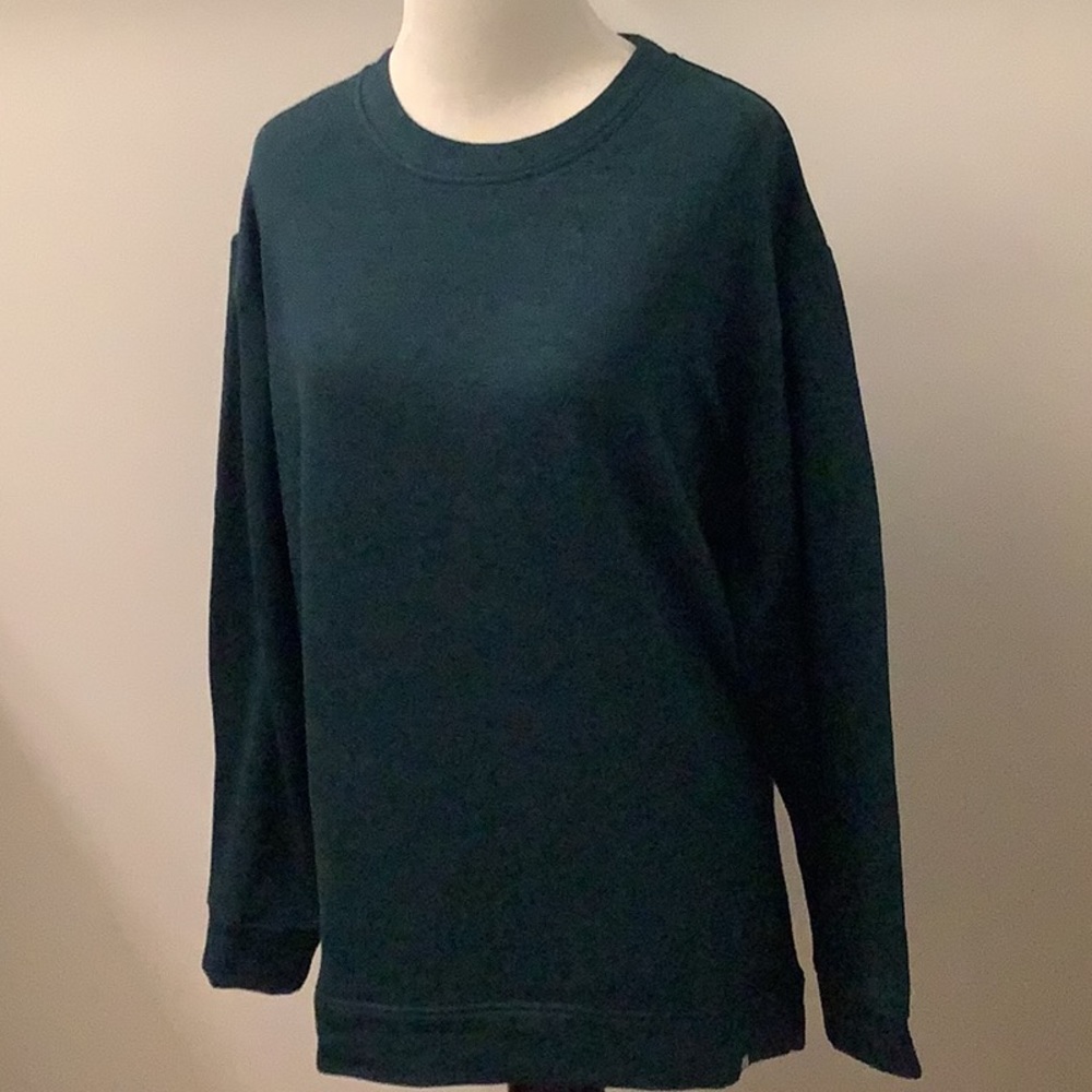 Orvis - Ladies’ Crewneck Pullover - Teal - Size - Tunic Length